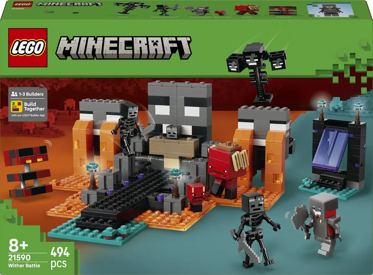 LEGO Minecraft De Wither-Strijd 21590 - 494 Stukken - Multicolor