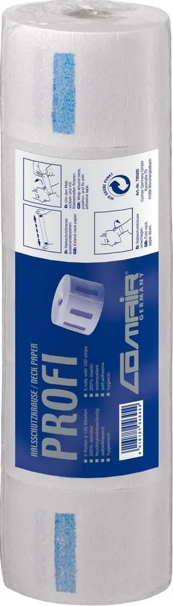 Comair Nekbescherming Franje Comfort 5x100 Stuks - Zwart