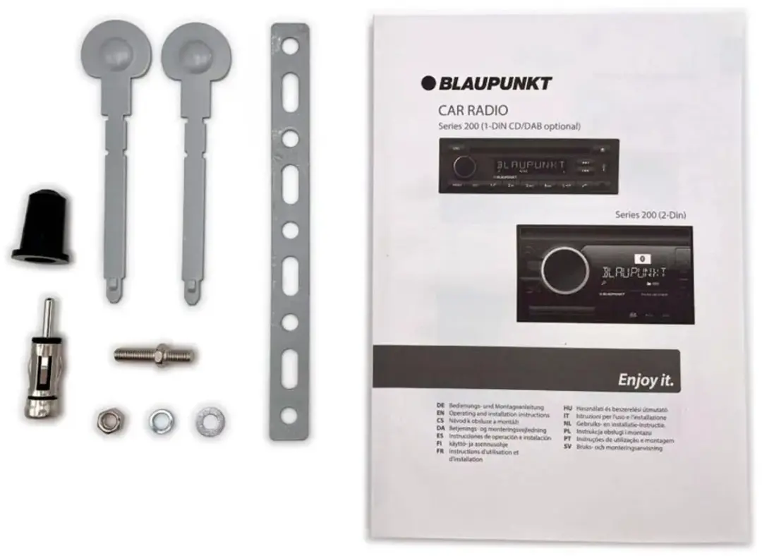 Blaupunkt Milano 200 BT Autoradio - Enkel DIN - 40W - Zwart - afbeelding 6 van 6