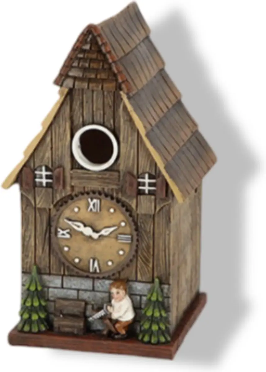 Esschert Design Vogelhuisje Koekoeksklok - Multikleur