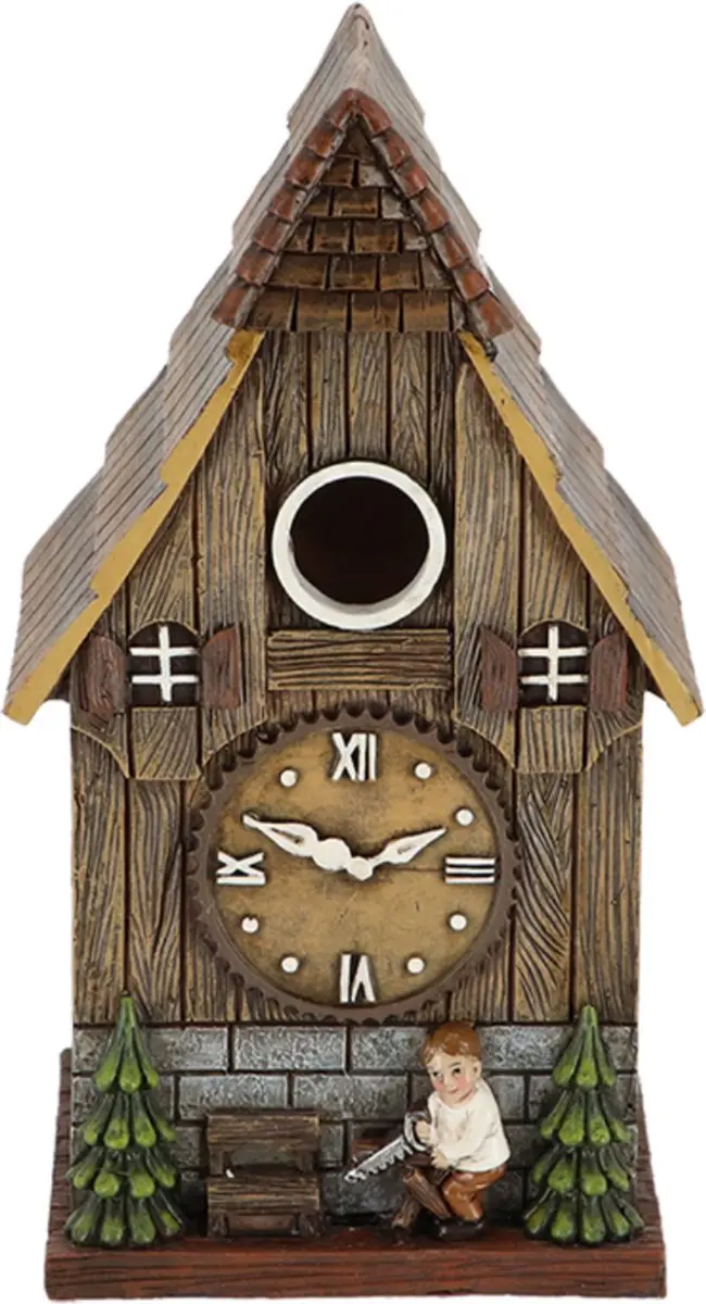 Esschert Design Vogelhuisje Koekoeksklok - Multikleur