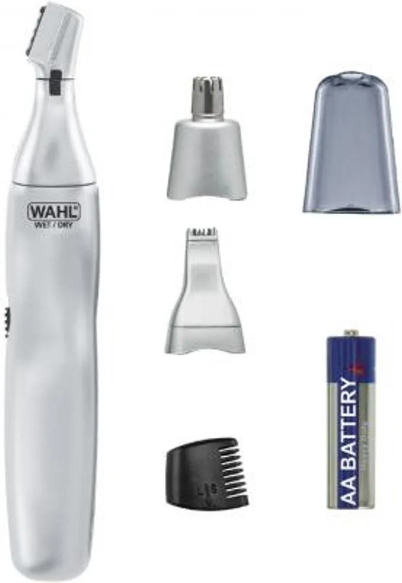 Wahl 5560N Oor Neus Wenkbrauw Trimmer - Zilver