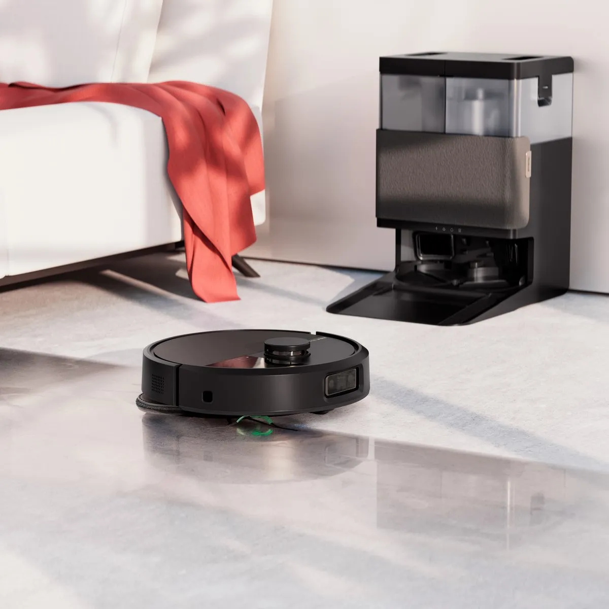 iRobot Roomba Plus 505 Combo N185040 Robotstofzuiger - Zwart - afbeelding 6 van 6