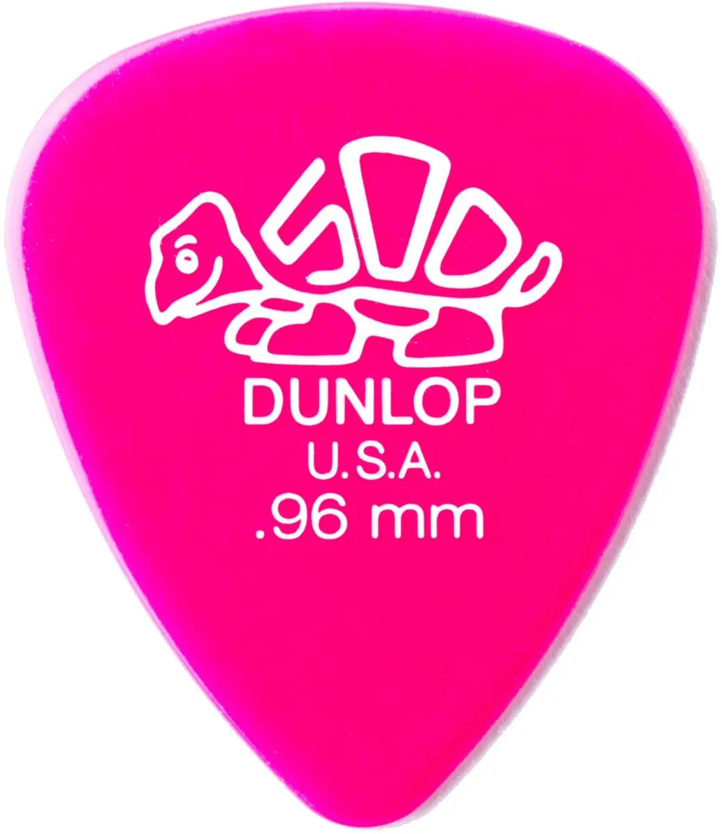 Dunlop 41P96 Delrin Plectrum 0.96mm - 12 Stuks