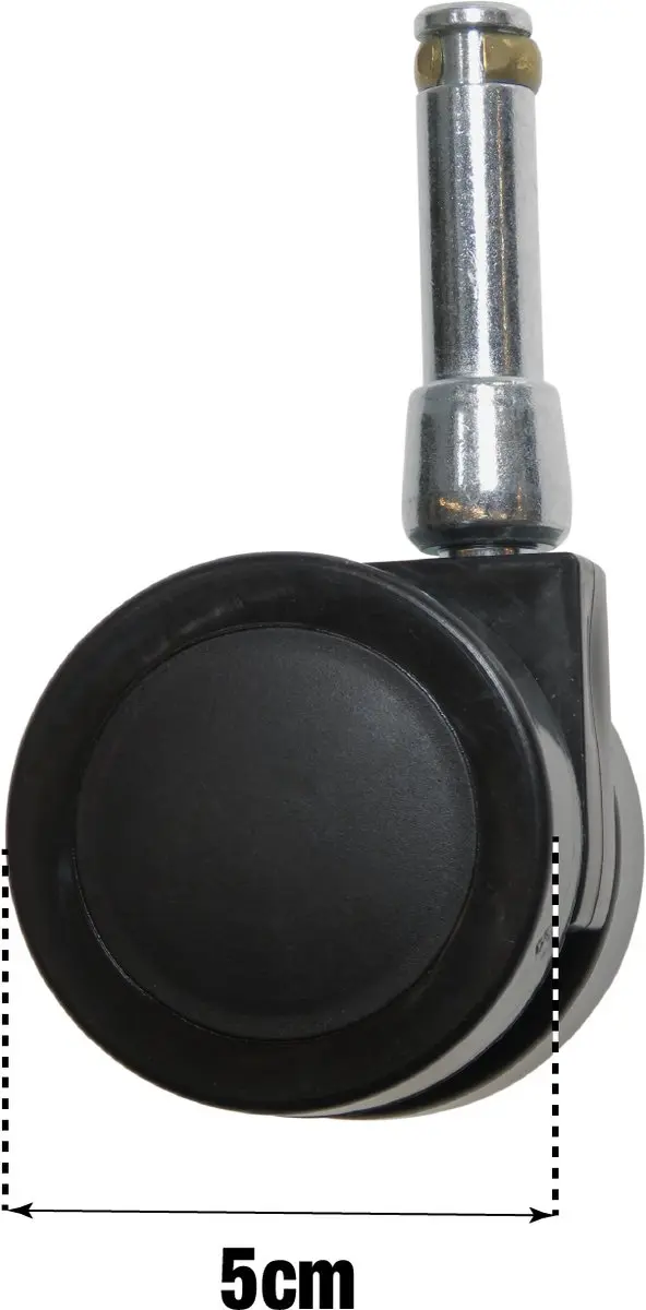 Numatic 204111 Zwenkwiel - Ø50mm - Zwart