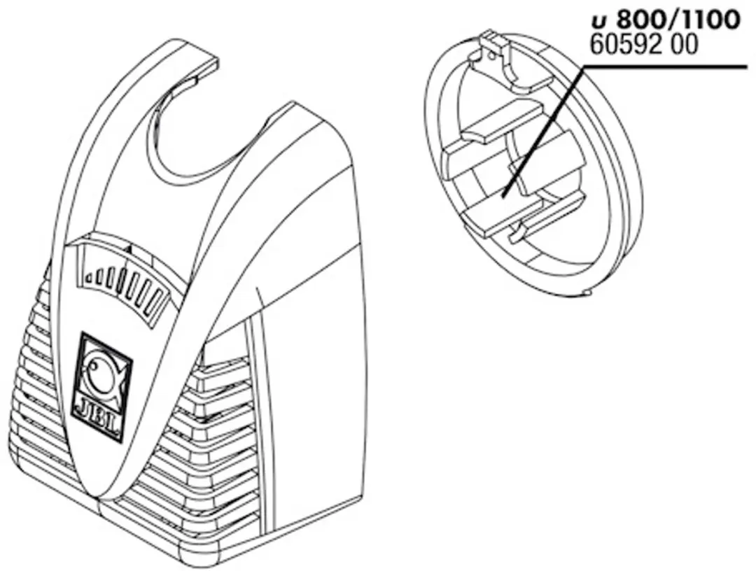 JBL ProFlow Beschermrooster U800/1100