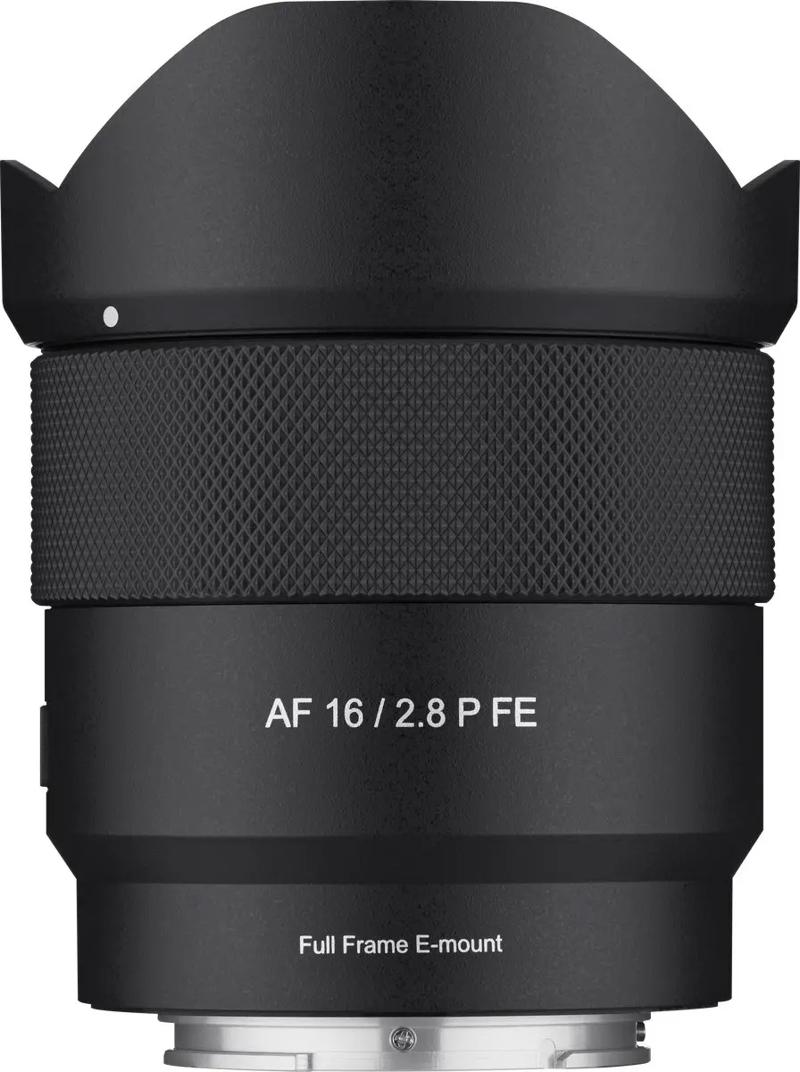 Samyang AF 16mm F2.8 P Sony FE Objectief - Zwart