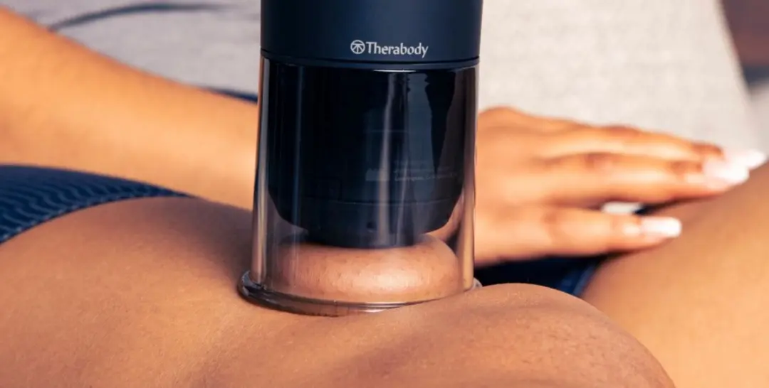 Therabody TheraCup Massagehulpmiddel - 3 Verwisselbare Cups Ø35mm - Zwart