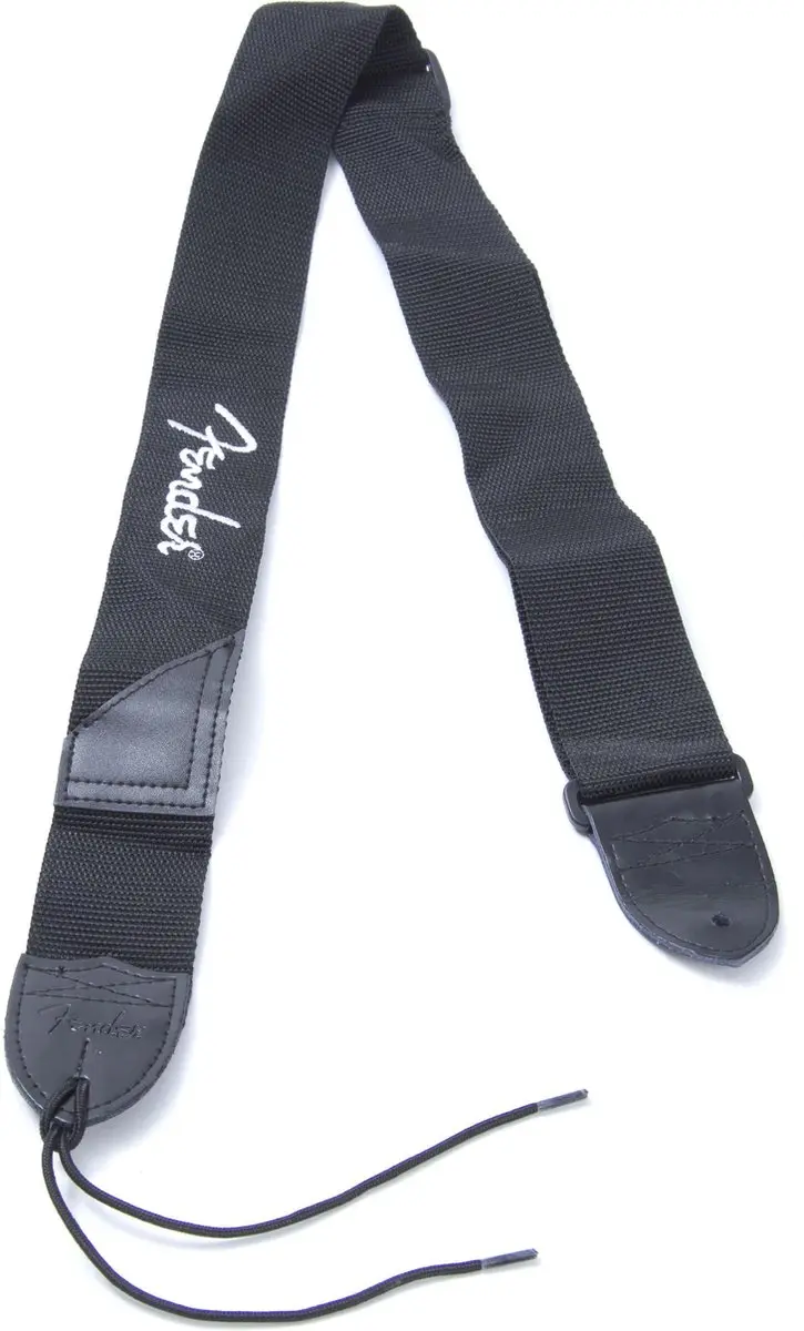 Fender Gitaarband Nylon - Zwart/Wit