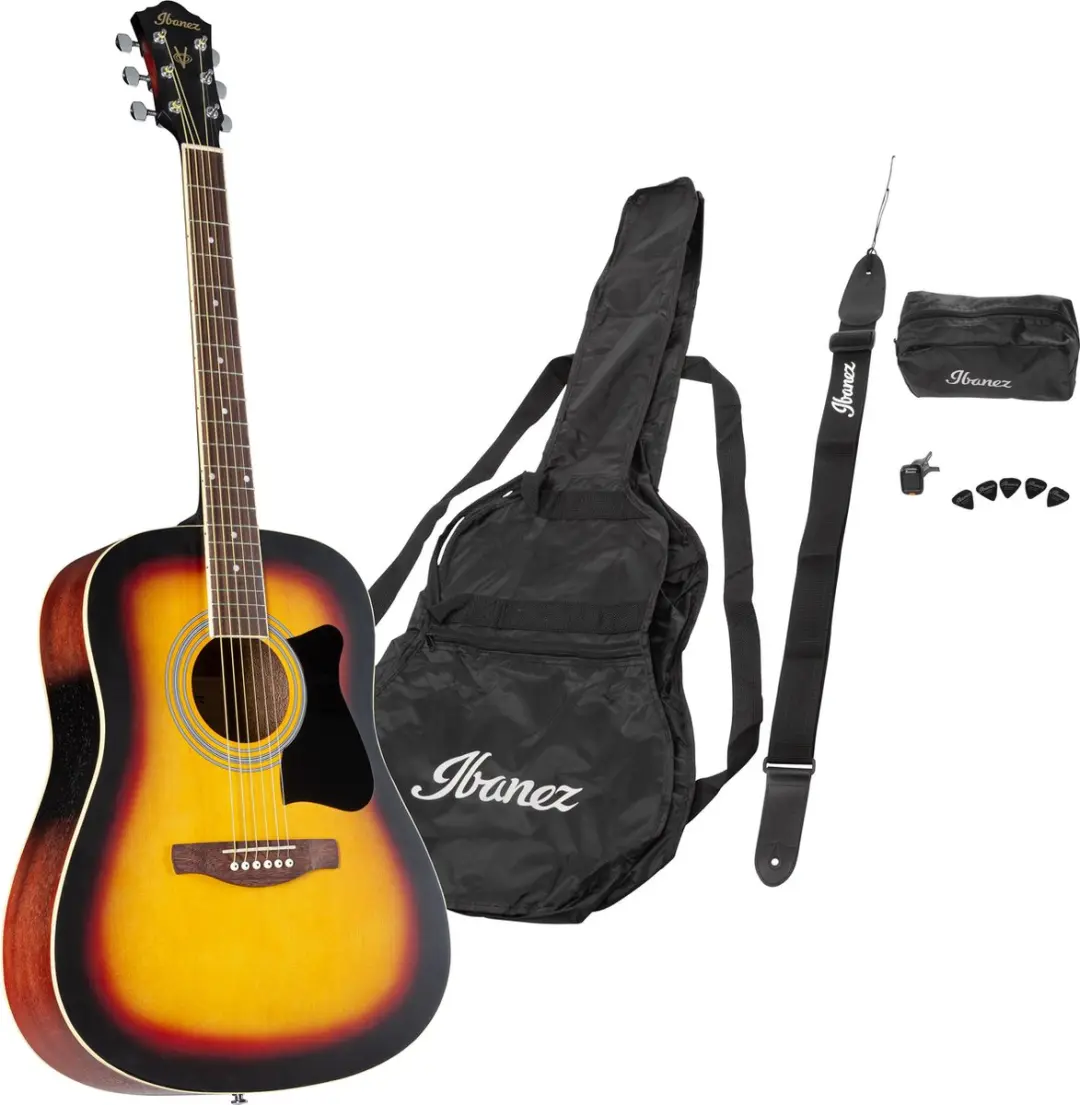 Ibanez V50NJP-OVS Akoestische Gitaar Set