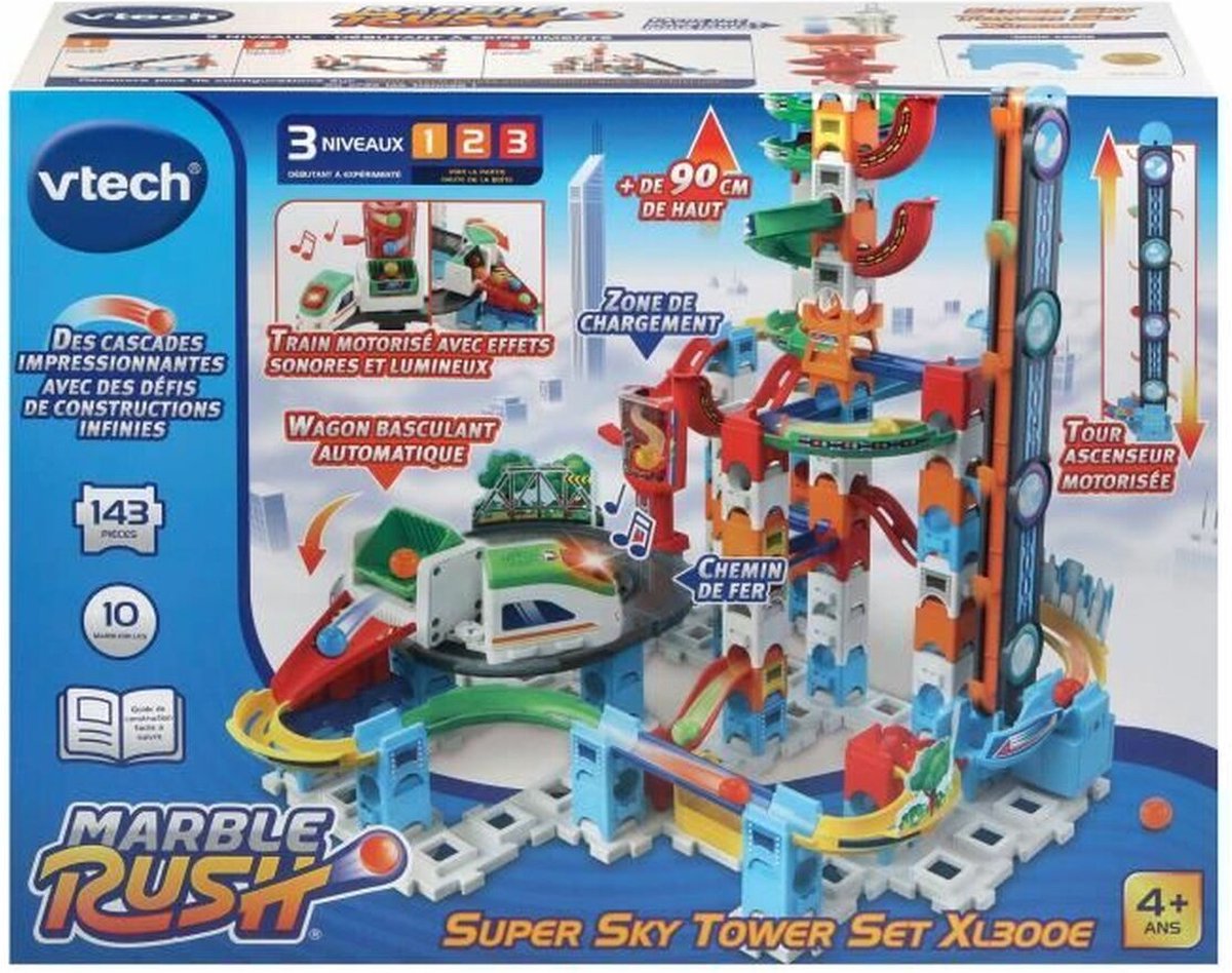 VTECH MARMER RUSH - SUPER SKY TOWER SET XL300E