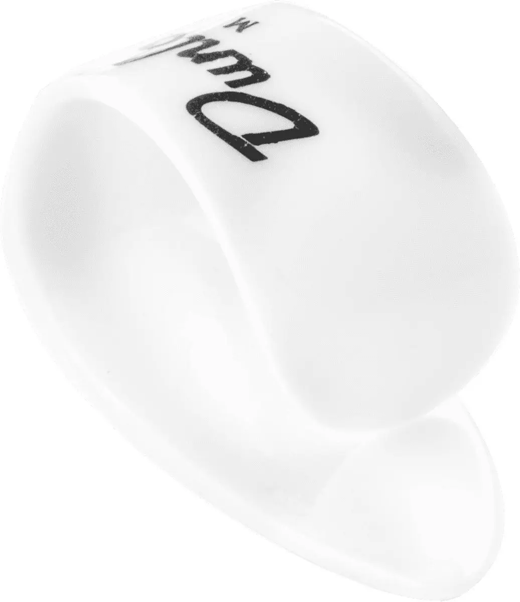 Dunlop Duimplectrum Medium - Wit - 4 Stuks