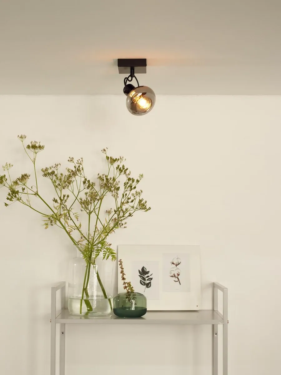 Lucide MADEE Plafondspot E14 - Zwart