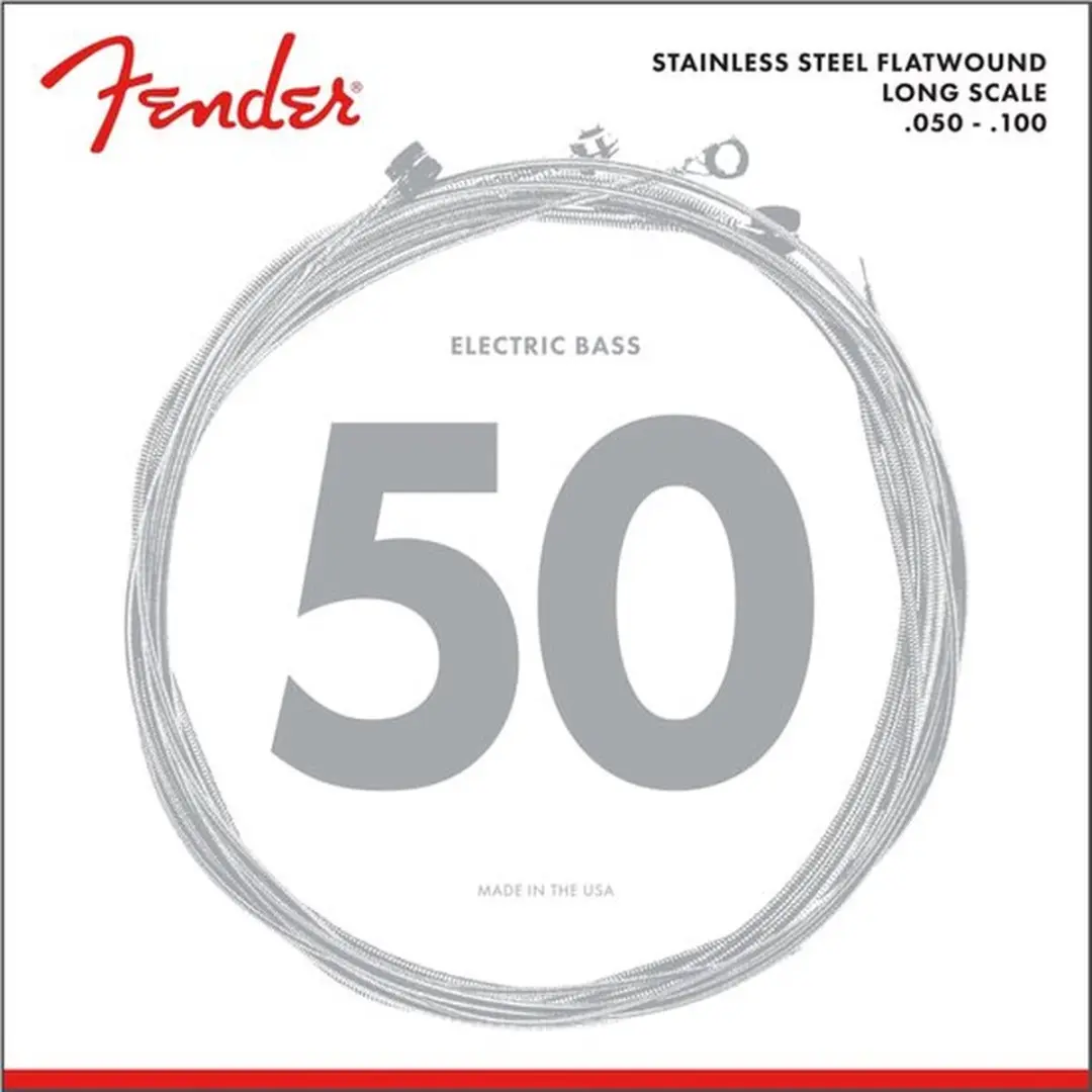 Fender 9050ML Flatwound Basgitaarsnaren - 4 Stuks