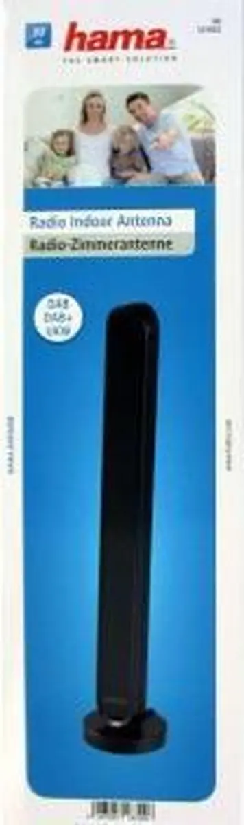 Hama DAB/DAB+ Binnenhuisantenne 00121652 - Zwart