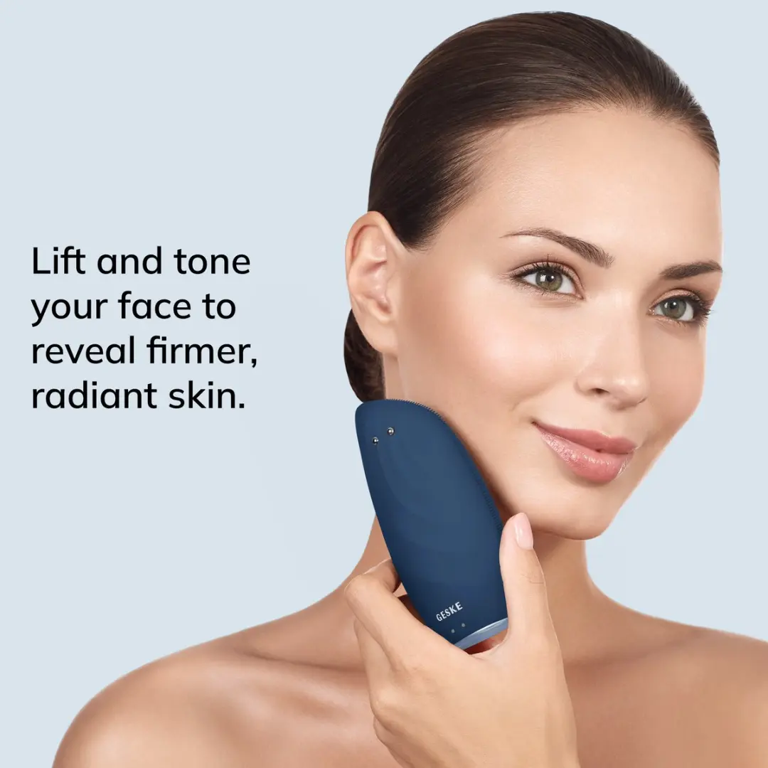 GESKE SmartAppGuided Sonic Thermo Facial Brush GK000006MN01 - 18 Snelheden - Midnight