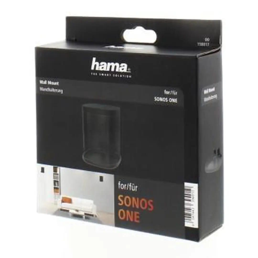 Hama 00220886 Luidsprekermuurbeugel - Sonos One/One SL - Zwart