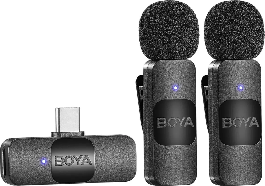 Boya BY-V20 Draadloze Microfoon USB-C Set