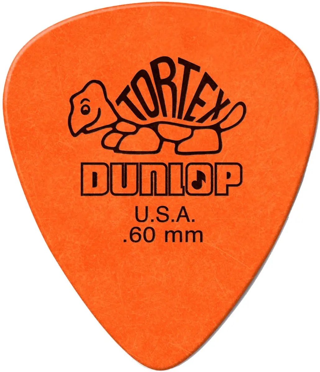 Dunlop Tortex Standard .60 Plectrum - 12 Stuks Oranje