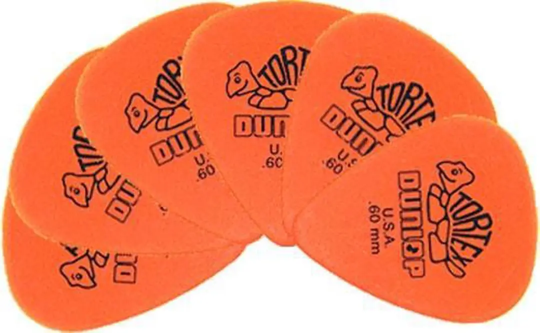Dunlop Tortex Standard .60 Plectrum - 12 Stuks Oranje