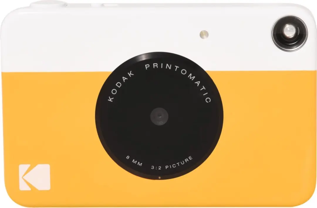 Kodak Printomatic Instant Camera - Geel