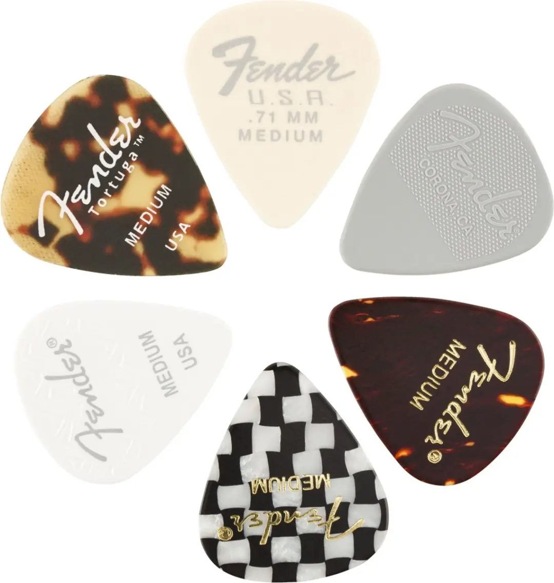 Fender 351 Medium Plectrums