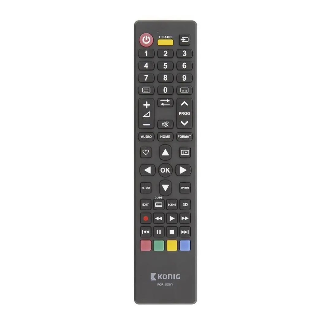 Konig KN-RCSO Afstandsbediening Sony TV - Zwart