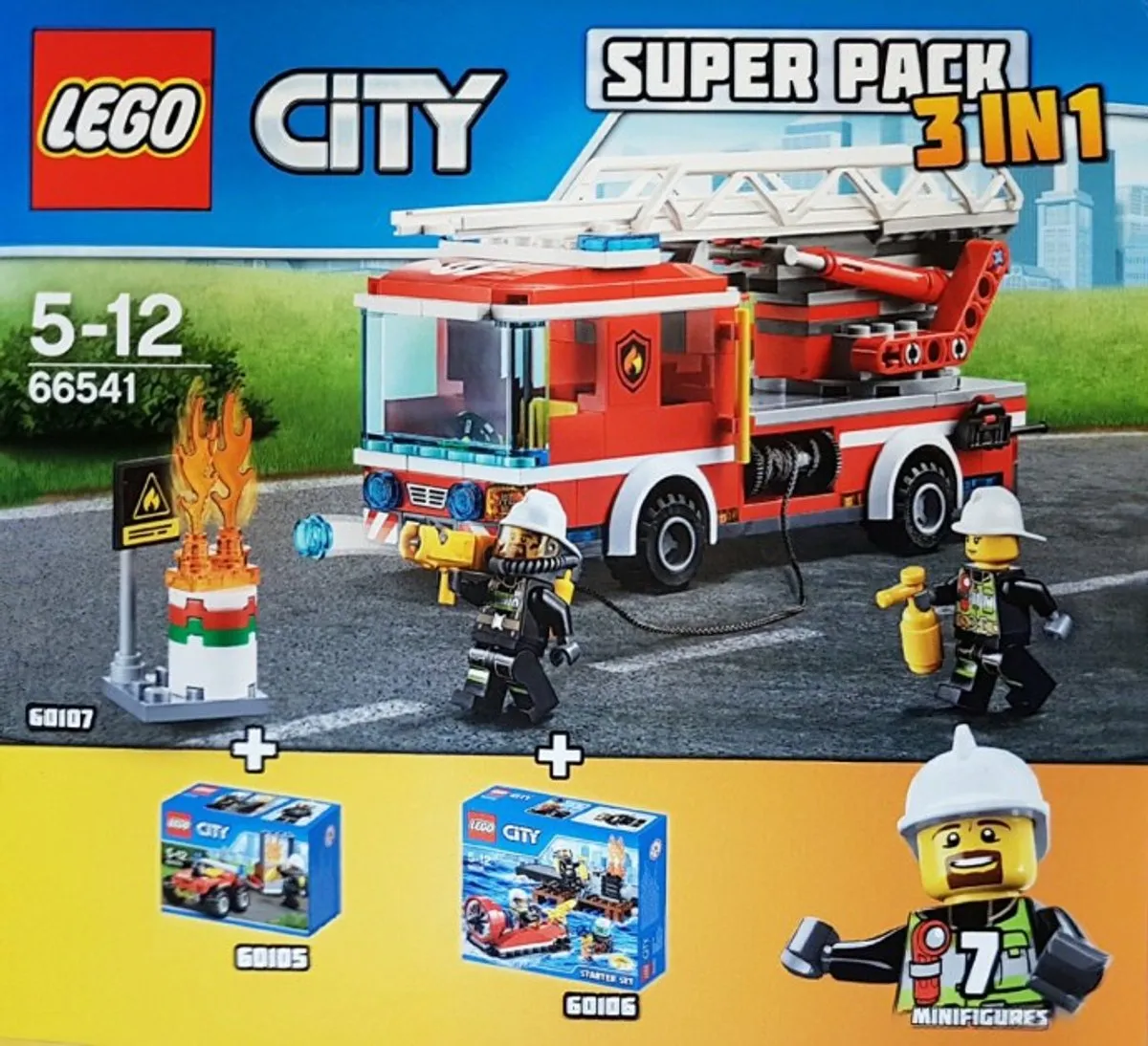 LEGO City Fire Value Pack 66541
