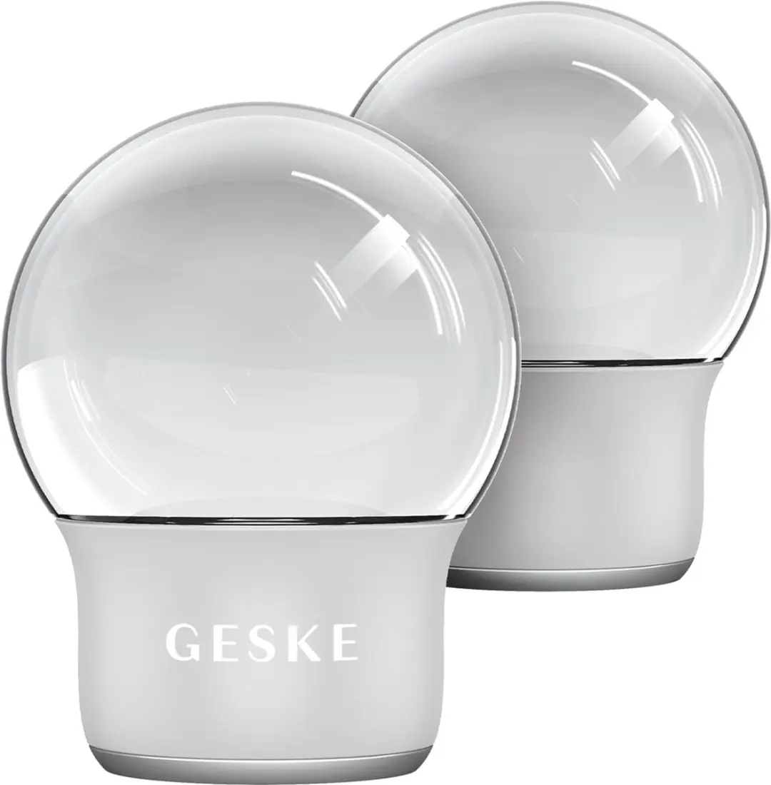 GESKE GK000701WH01 SmartAppGuided Cool & Warm Massager - 7-in-1 - White