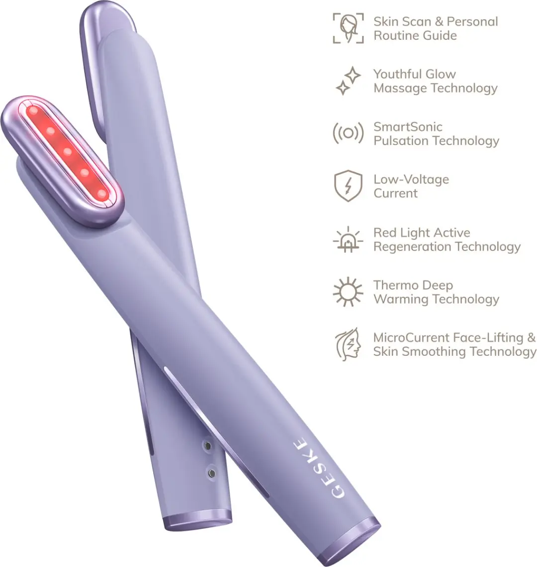 GESKE Skin Firming Wand GK000068PL01 - Microcurrent Gezichtsversteviger - Paars - afbeelding 6 van 6