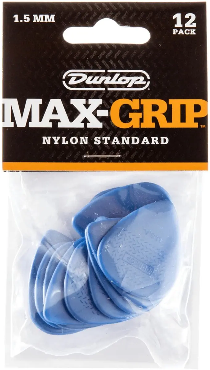Dunlop Max Grip Plectrum 1.50mm - 12 Stuks