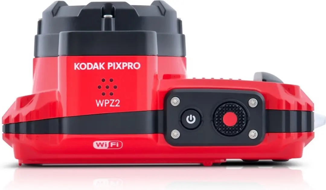 Kodak WPZ2 Onderwatercamera 16MP - Rood - 16GB + 32GB Kaart