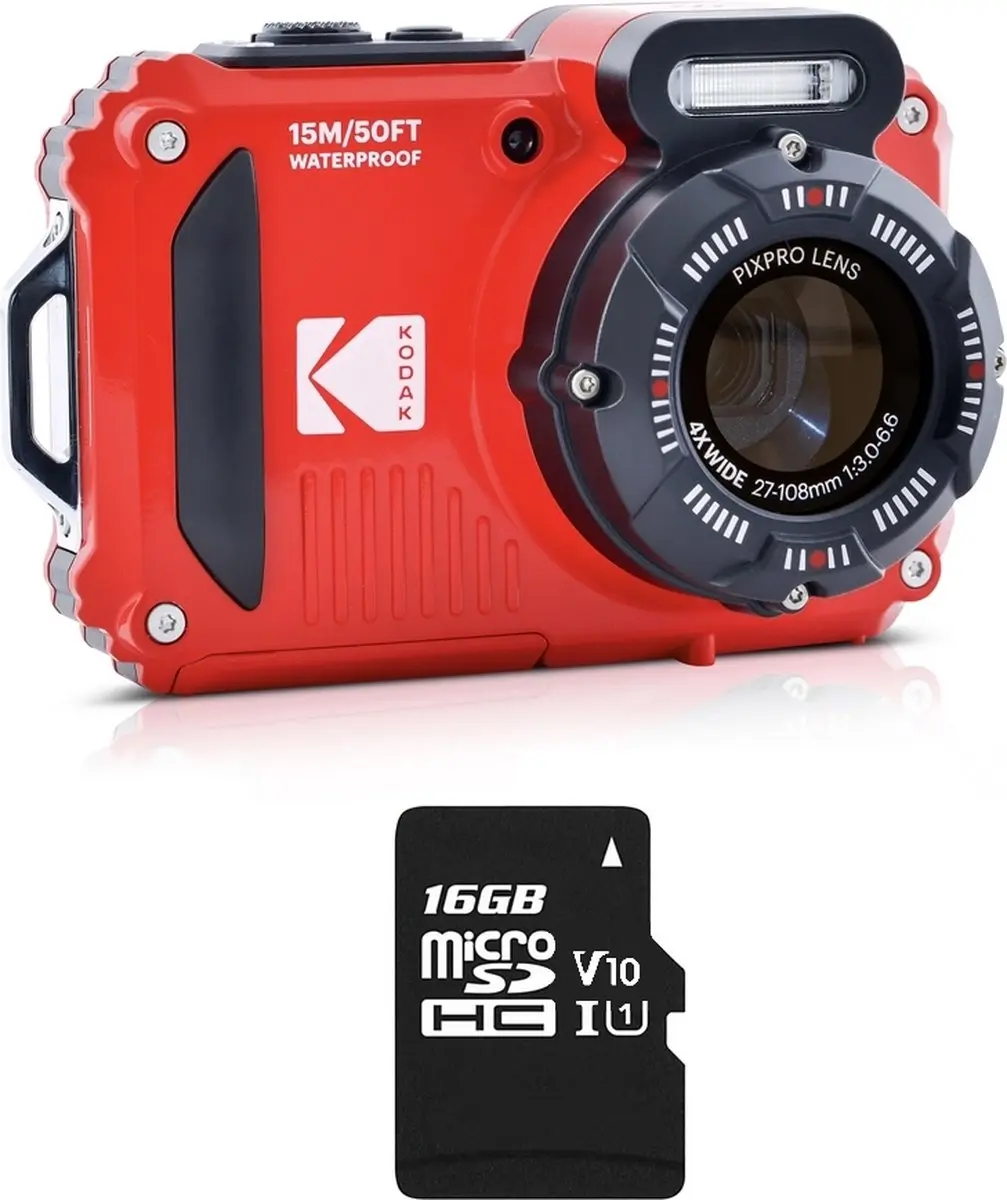 Kodak WPZ2 Onderwatercamera 16MP