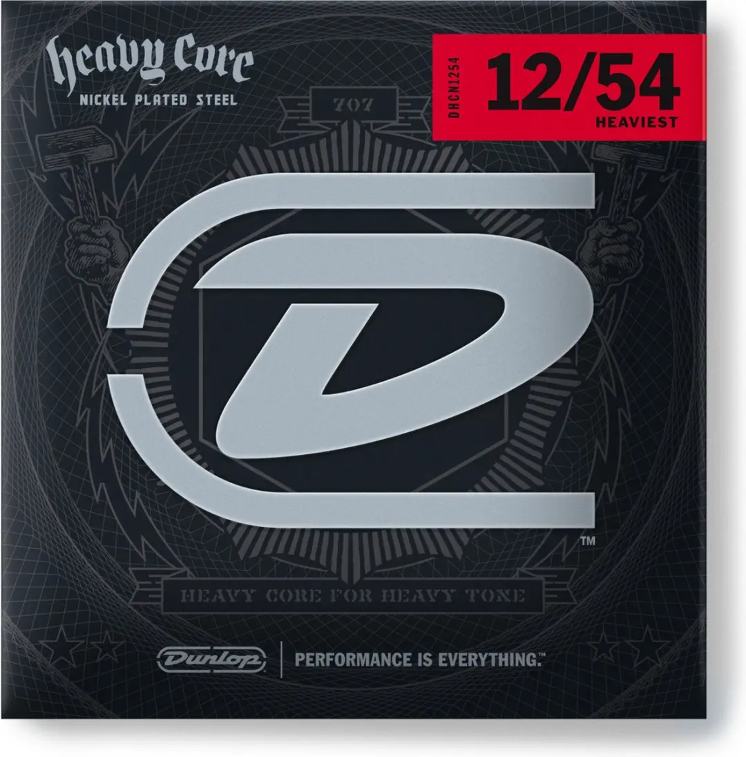 Dunlop E-Git Snaren Heavy Core 12-54