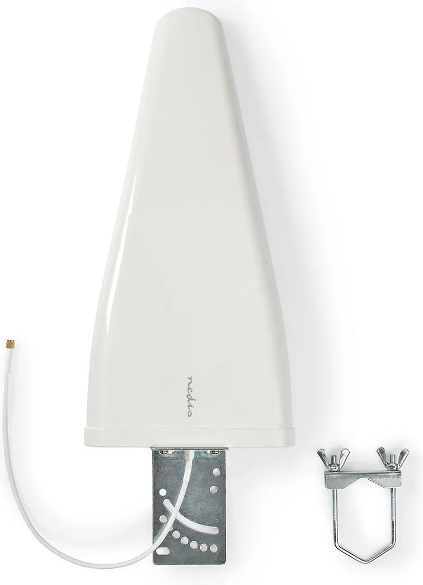 Nedis 5G/4G/3G Antenne ANOR5G10WT - 11dB - 4m - Wit