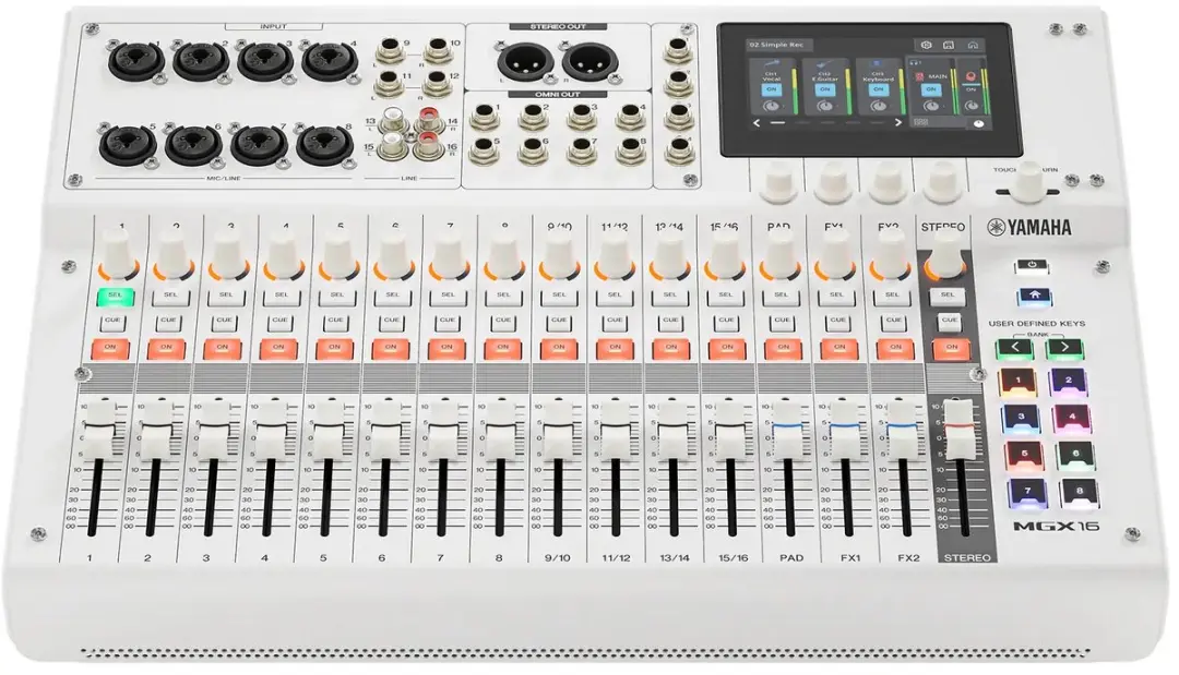 Yamaha MGX16 Digitaal Mengpaneel 22 Kanalen - VHY9010
