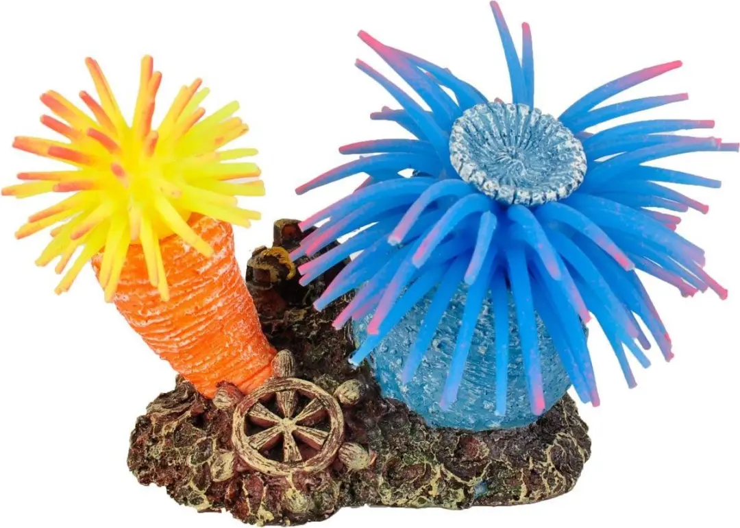 Flamingo Aquarium Leo Anemoon+Rots 10x7x7cm