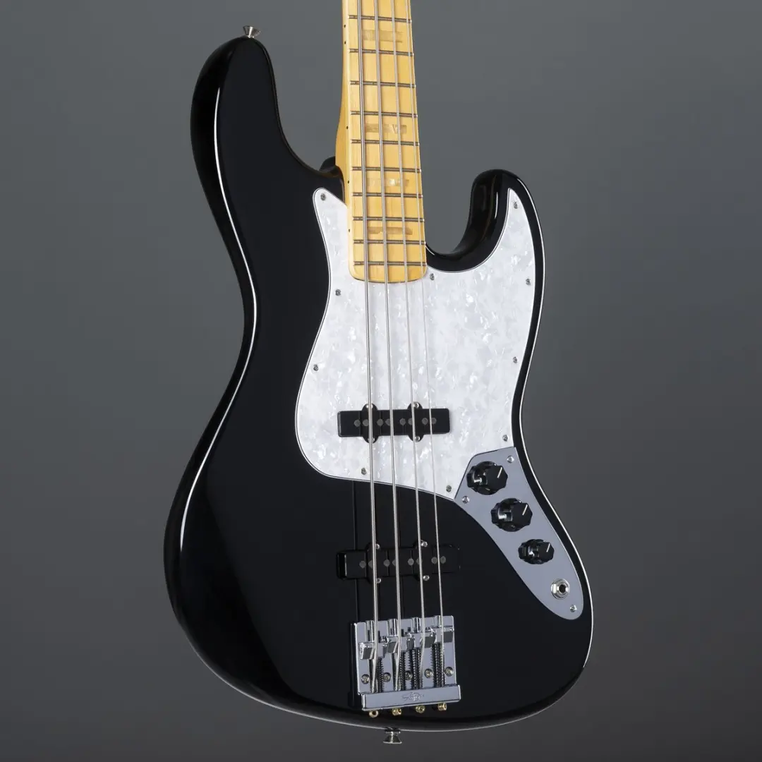 Fender Geddy Lee US J-bas - 4 Elementen - 20 Frets - Zwart