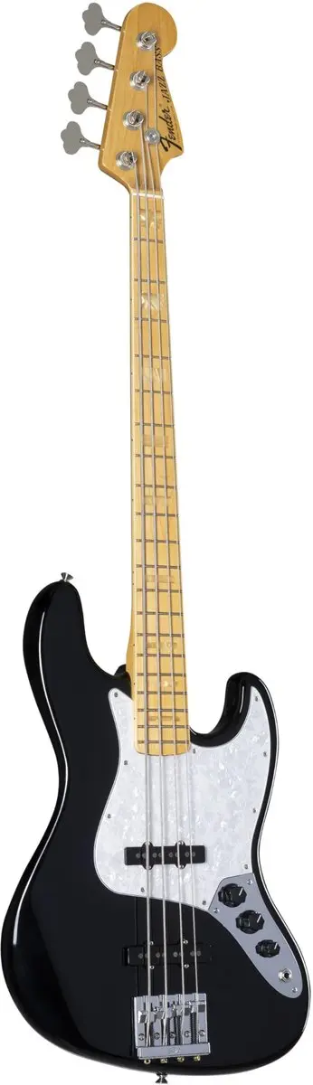 Fender Geddy Lee US J-bas - 4 Elementen - 20 Frets - Zwart