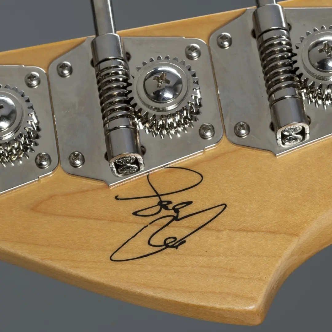 Fender Geddy Lee US J-bas - 4 Elementen - 20 Frets - Zwart