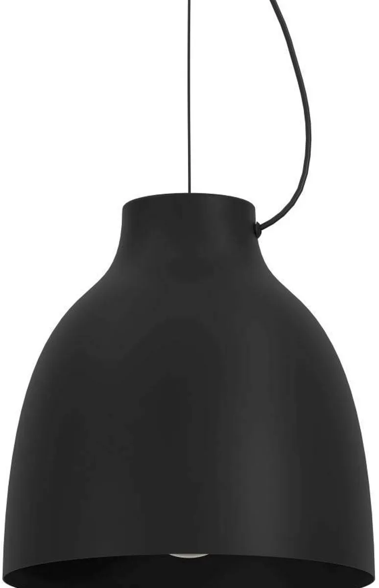 Eglo Camasca Hanglamp E27 - Ø28cm - Zwart - afbeelding 6 van 6