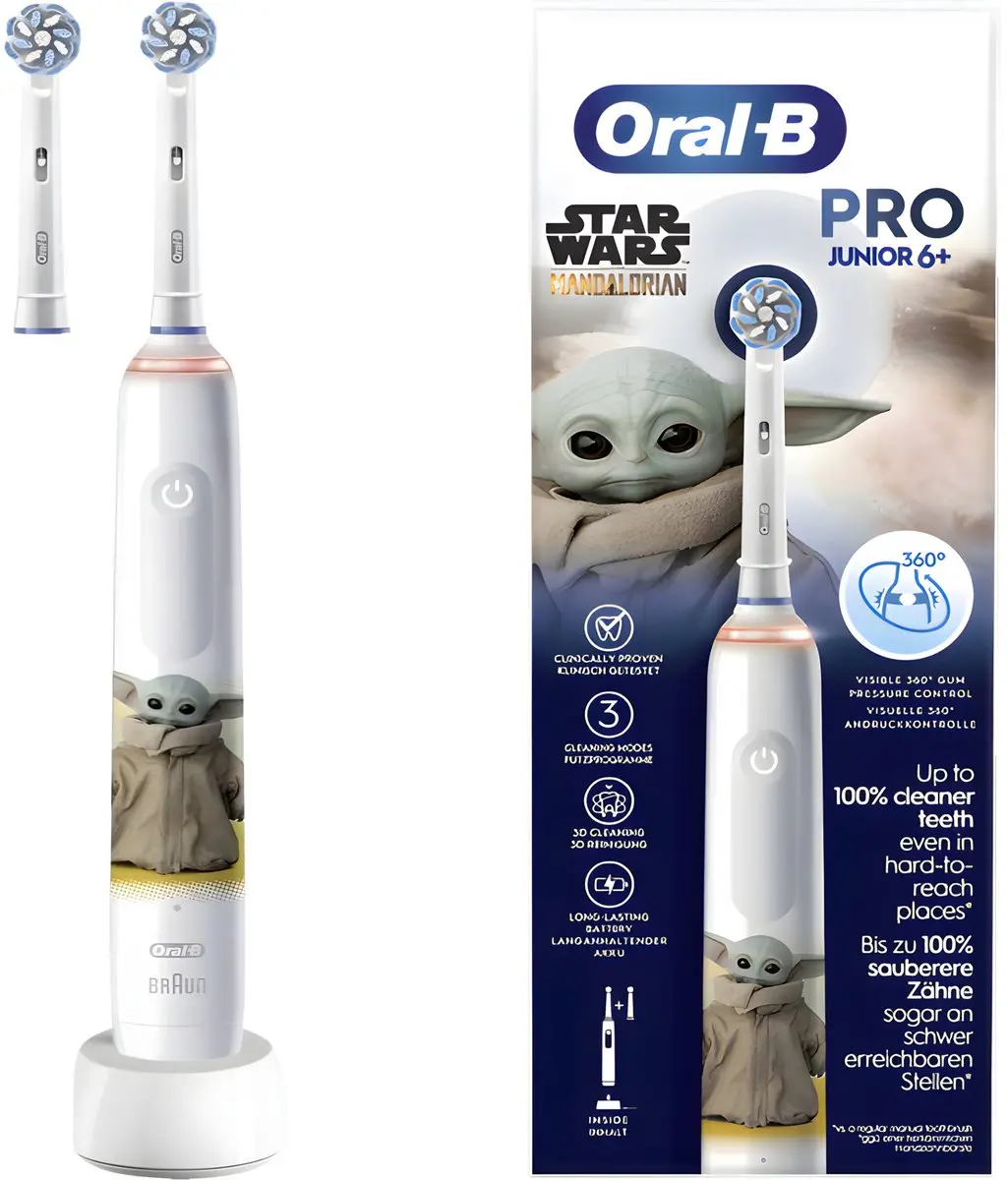 Oral-B Junior Star Wars Mandalorian Elektrische Tandenborstel