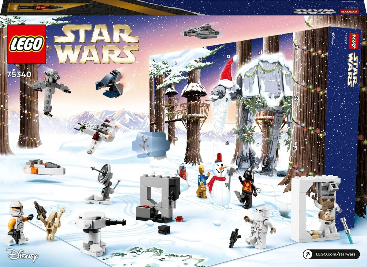 LEGO Star Wars Adventskalender 2022 75340 - Meerkleurig