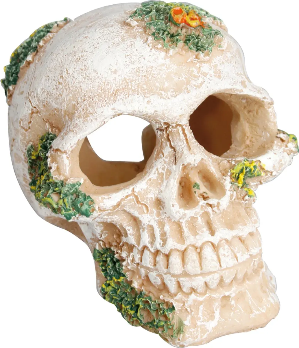 Flamingo Aquarium Decoratie Skull