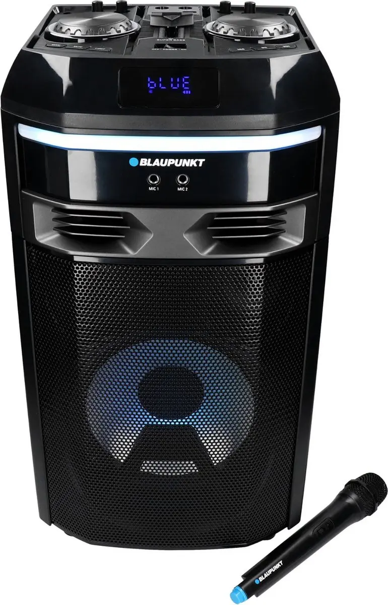 Blaupunkt Bluetooth Karaoke Luidspreker