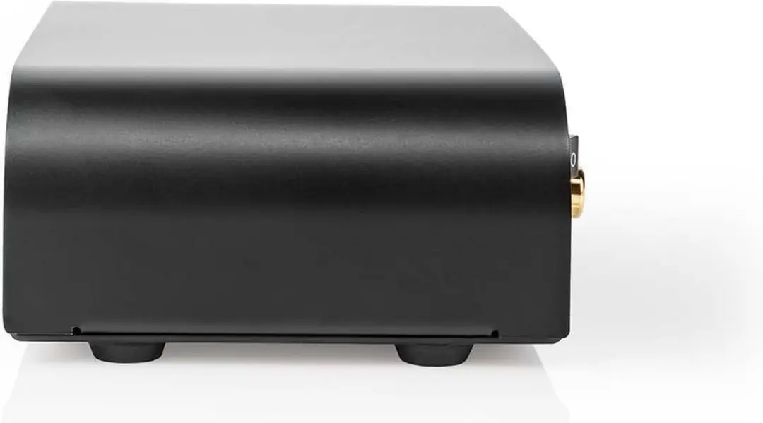 Nedis AAMP2411BK Voorversterker Phono naar RCA - 2 Kanalen - Zwart