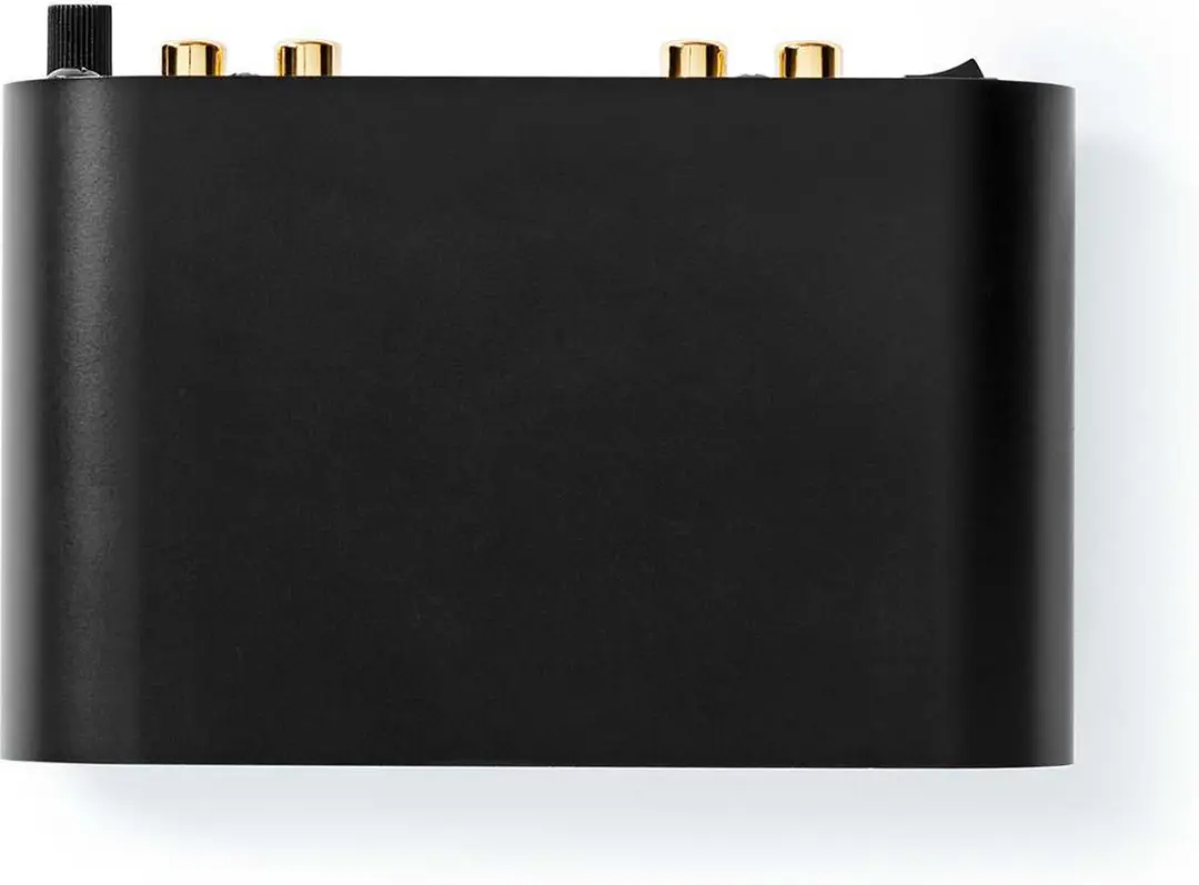Nedis AAMP2411BK Voorversterker Phono naar RCA - 2 Kanalen - Zwart - afbeelding 6 van 6