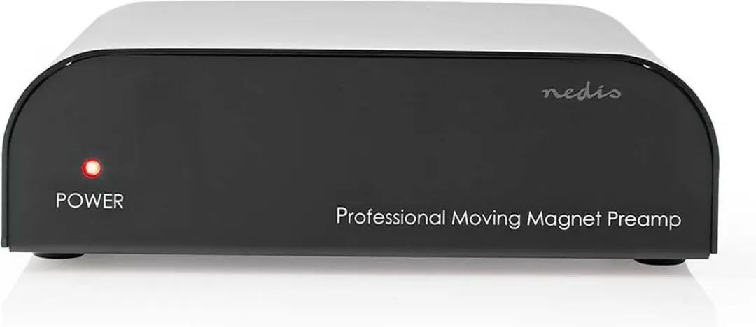 Nedis AAMP2411BK Voorversterker Phono naar RCA
