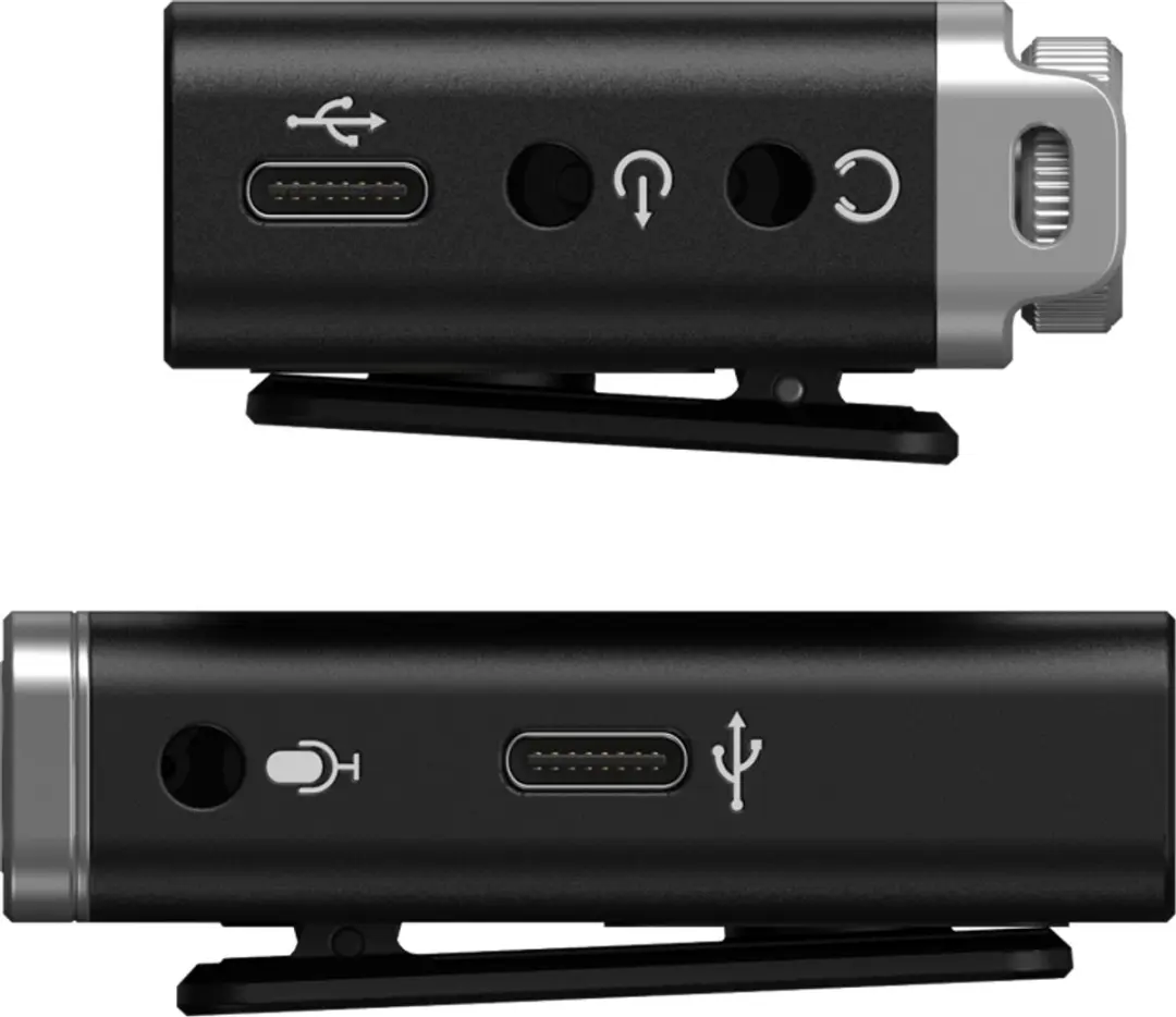 Smallrig Forevala W60 Draadloze Microfoon - USB-C/Lightning - Zwart