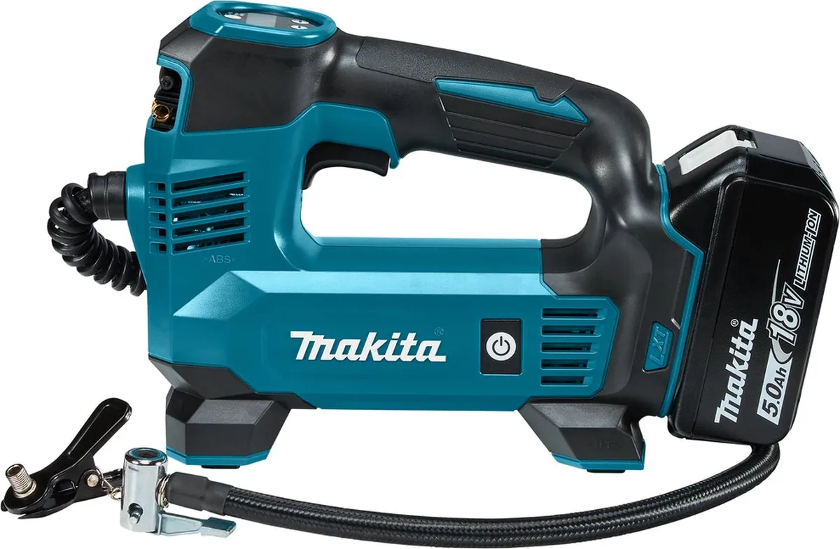 Makita DMP180RT Accu Luchtpomp 18V - 5.0Ah - Zwart/Turquoise